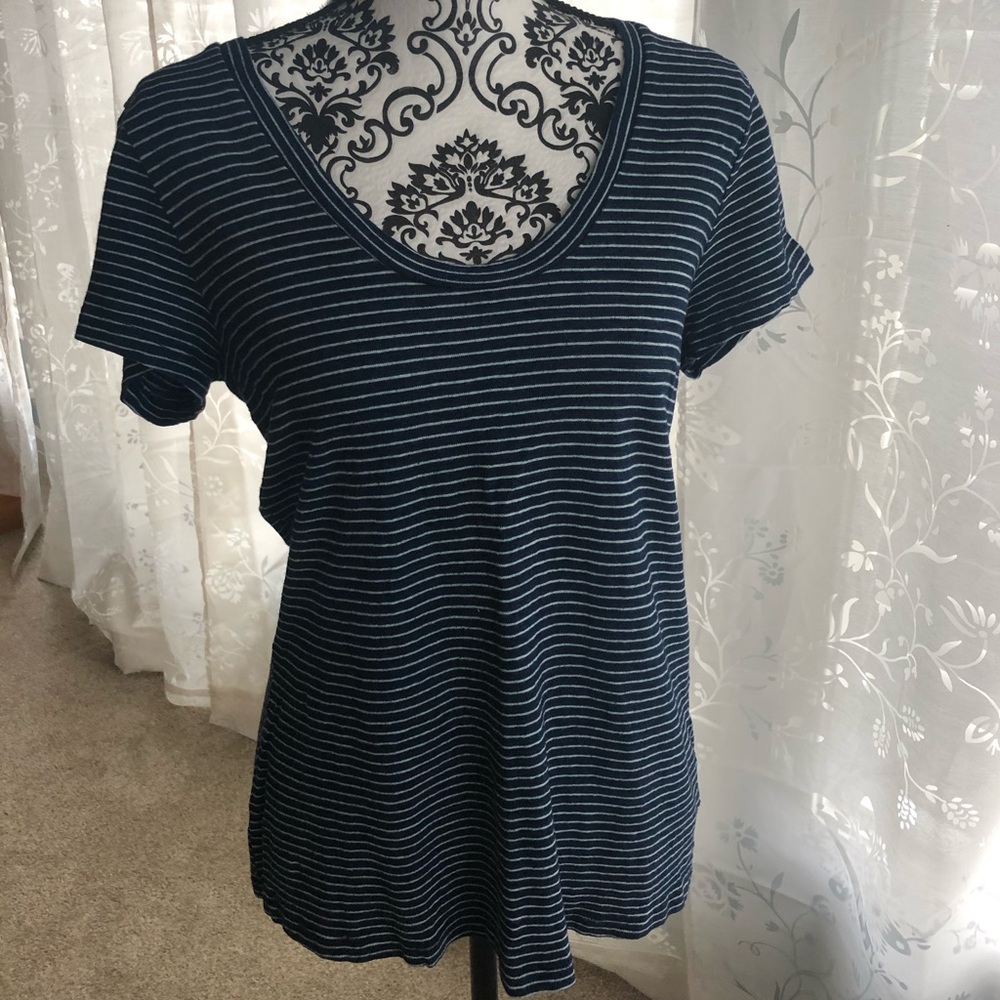 Splendid Scoop Neck Tee